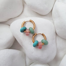 Load image into Gallery viewer, Tricolore Earrings