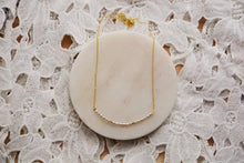 Load image into Gallery viewer, Skinny Pearl Bar Necklace