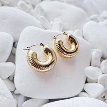 Load image into Gallery viewer, Mermaid Hoop Earrings
