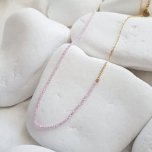 Load image into Gallery viewer, Pink Sparkle Necklace
